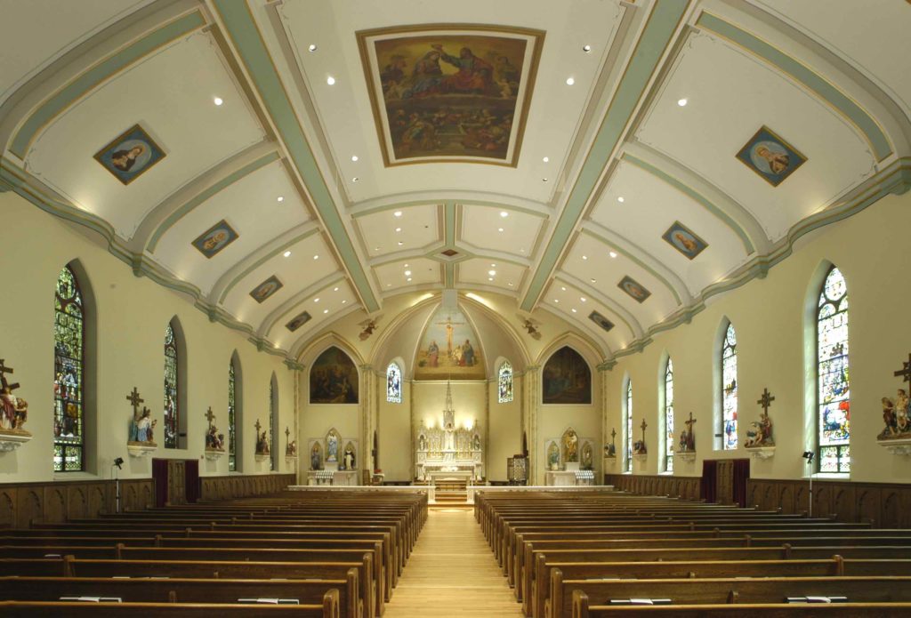 Construction of St. Patrick Church