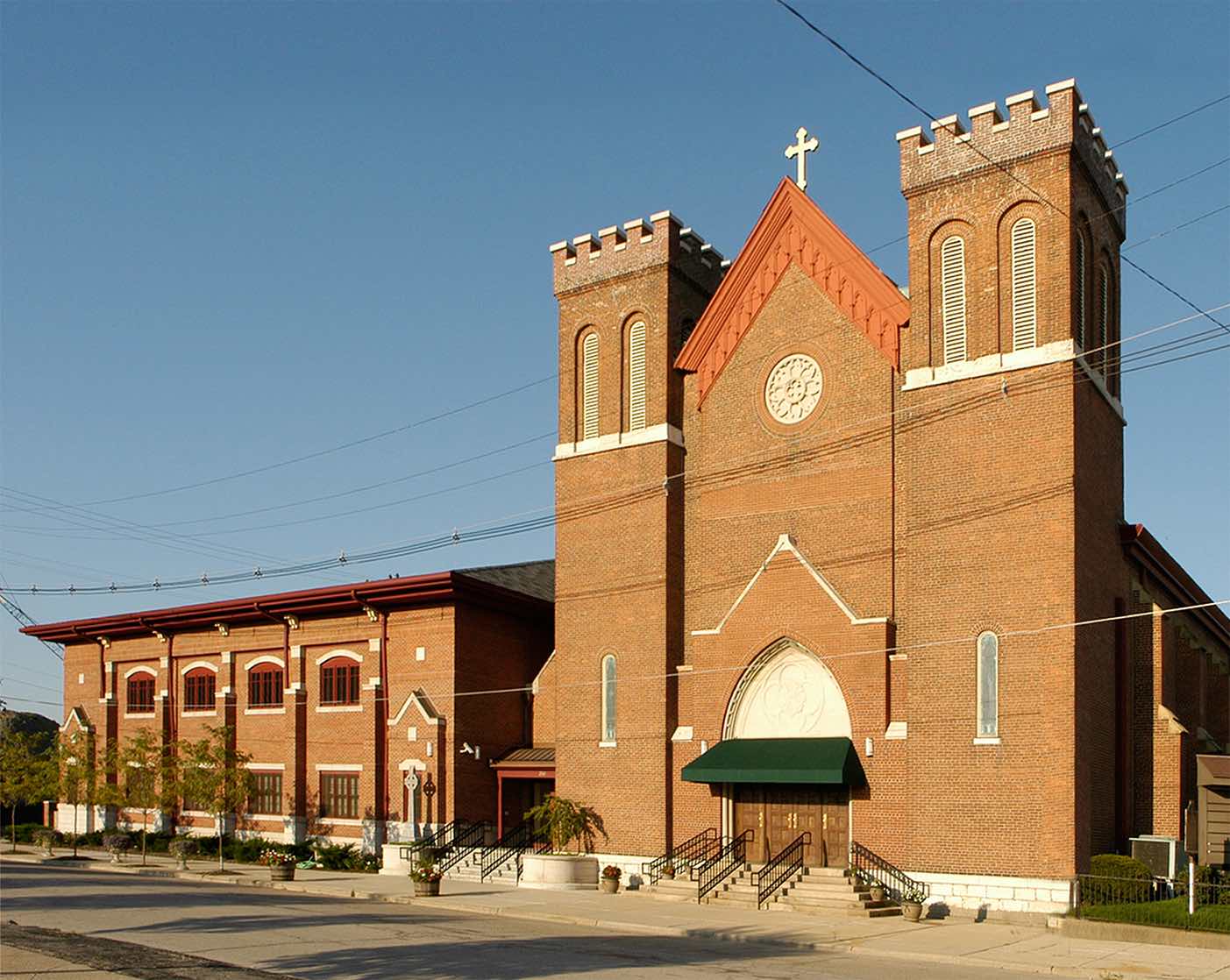 Construction of St. Patrick Church