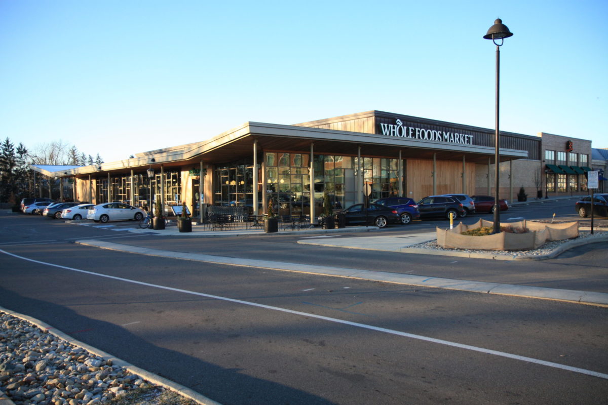 Construction of Whole Foods in Columbus Ohio